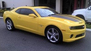 yellow camaro